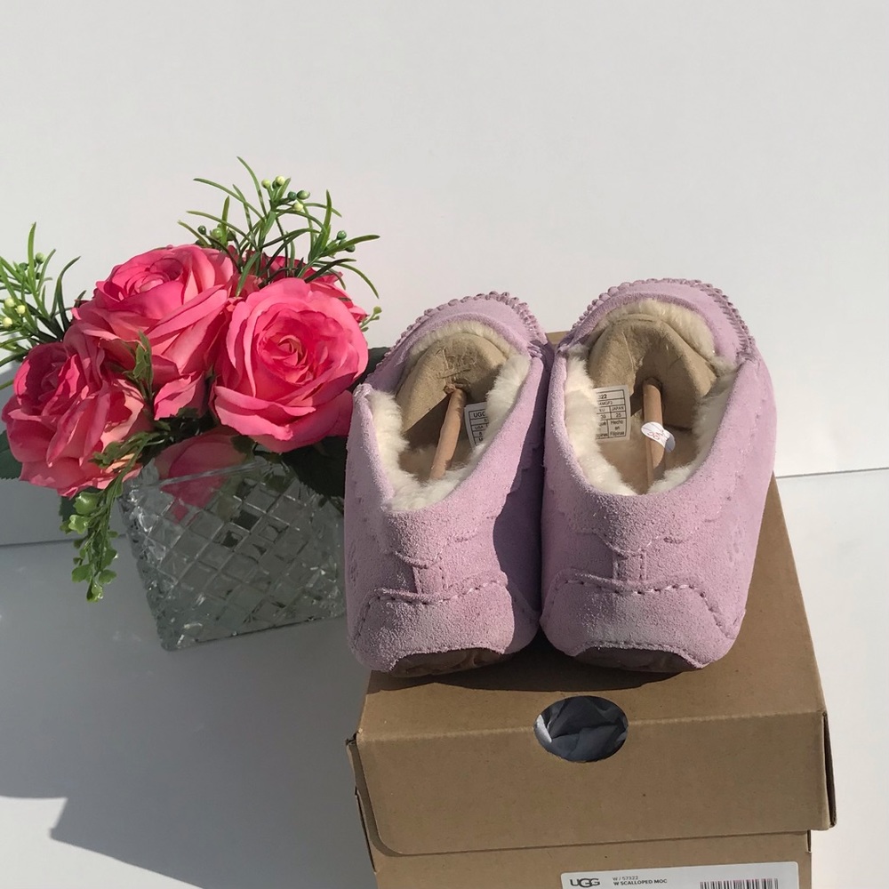 UGG Women's Moccasins in Light Pink - Picture 2 of 8
